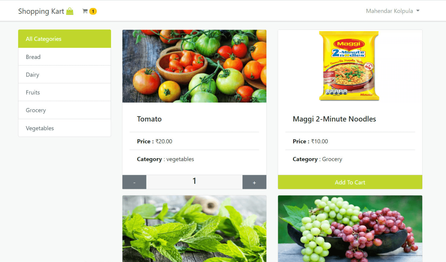 Shopping Kart preview