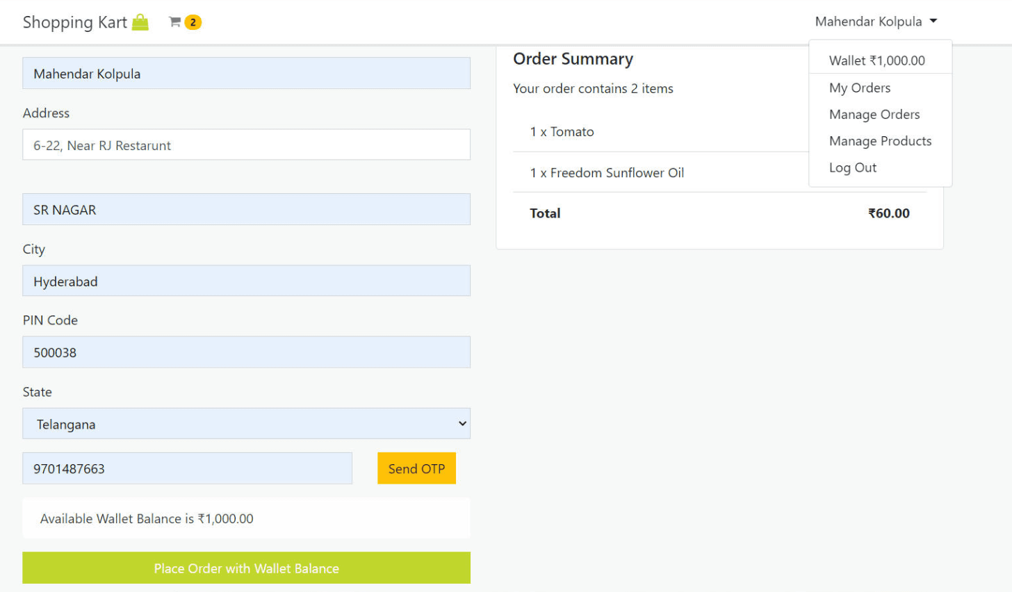 Shopping Kart preview